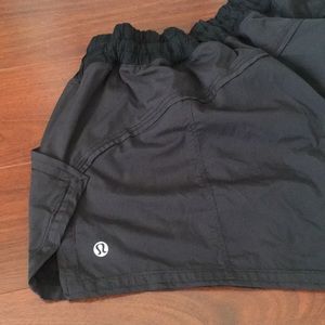Black Lululemon shorts